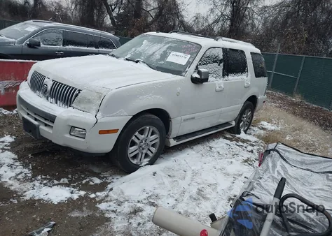2008 Mercury Mountaineer Premier z USA, uszkodzony, nr VIN 4M2EU48E68UJ04198